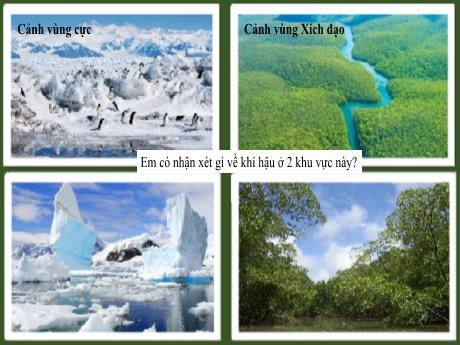 Bài giảng Địa lí Lớp 6 (Chân trời sáng tạo) - Bài 13: Thời tiết và khí hậu