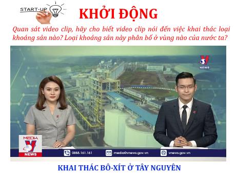 Bài giảng Địa lí Lớp 8 (Kết nối tri thức) - Bài 3: Khoáng sản Việt Nam