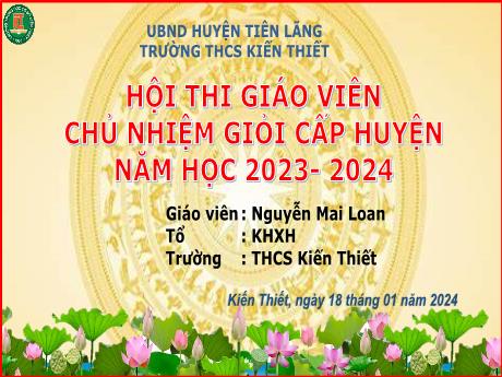 Bài giảng Hoạt động trải nghiệm hướng nghiệp Lớp 6 (Kết nối tri thức) - Chủ đề 5: Em với gia đình - Tuần 19, Tiết 40: Sinh hoạt dưới cờ Khéo tay, hay làm - Năm học 2024-2025 - Nguyễn Mai Loan