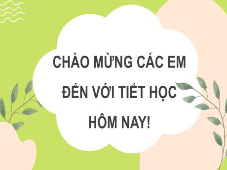 Bài giảng Khoa học tự nhiên Lớp 7 (Cánh diều) - Bài 30: Sinh trưởng và phát triển ở thực vật
