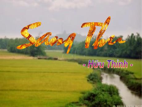 Bài giảng Ngữ Văn Lớp 9 - Tiết 116+117: Sang thu