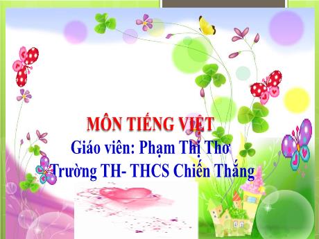 Bài giảng Tiếng Việt Lớp 2 (Kết nối tri thức) - Bài 14: Em học vẽ (Tiết 1+2) - Phạm Thị Thơ