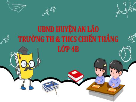 Bài giảng Tiếng Việt Lớp 4 (Luyện từ và câu) Sách Kết nối tri thức - Bài: Câu - Trường TH&THCS Chiến Thắng
