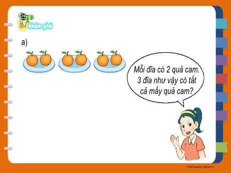 Bài giảng Toán 2 (Cánh diều) - Bài: Phép nhân