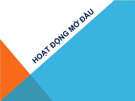 Bài giảng Toán Lớp 6 (Cánh diều) - Bài 1: Số nguyên âm