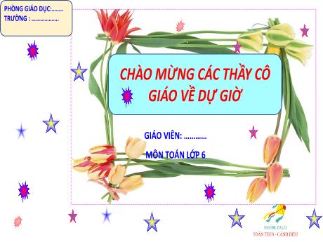 Bài giảng Toán Lớp 6 (Cánh diều) - Bài 10: Số nguyên tố. Hợp số