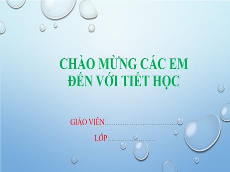 Bài giảng Toán Lớp 6 (Cánh diều) - Chương I: Số tự nhiên - Bài 1: Tập hợp (Tiết 1)
