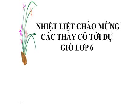 Bài giảng Toán Lớp 6 (Cánh diều) - Chương III: Hình học trực quan - Bài 1: Tam giác đều. Hình vuông. Lục giác đều