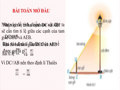 Bài giảng Toán Lớp 8 (Kết nối tri thức) - Bài 33: Hai tam giác đồng dạng
