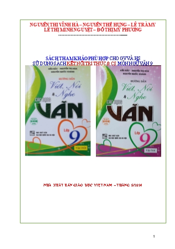 Giáo án Ngữ Văn Lớp 9 (Kết nối tri thức - Trọn bộ)